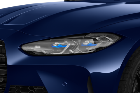 BMW M4 Coupe (Baujahr 2021) Competition 2 Türen Scheinwerfer