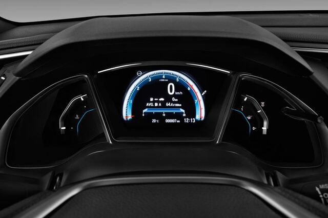 Honda Civic (Baujahr 2017) Executive 5 Türen Tacho und Fahrerinstrumente