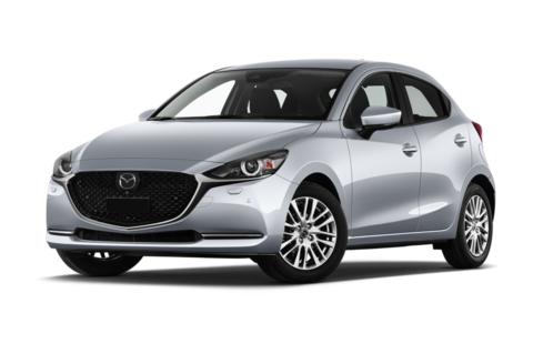 Mazda Mazda2  (Baujahr 2020) Sports-Line 5 Türen seitlich vorne mit Felge