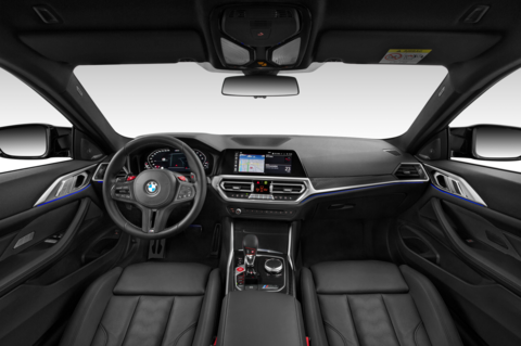 BMW M4 Coupe (Baujahr 2021) Competition 2 Türen Cockpit und Innenraum