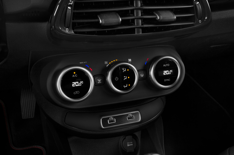 FIAT 500X (Baujahr 2020) Sport 5 Türen Temperatur und Klimaanlage