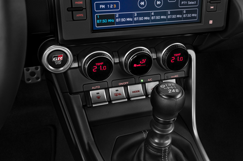 Toyota GR86 (Baujahr 2022) Sport 2 Türen Temperatur und Klimaanlage