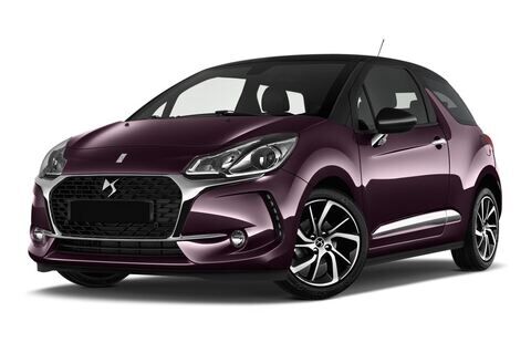 DS DS3 (Baujahr 2016) So Chic 3 Türen seitlich vorne mit Felge