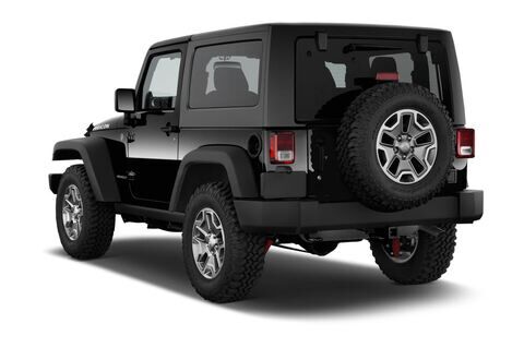 Jeep Wrangler (Baujahr 2014) Rubicon 3 Türen seitlich hinten