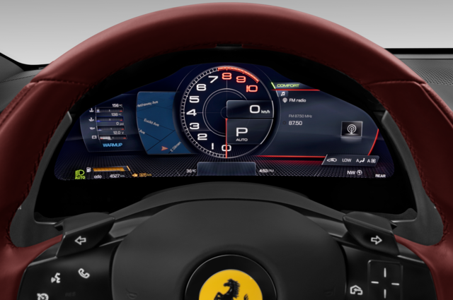 Ferrari Roma (Baujahr 2023) - 2 Türen Tacho und Fahrerinstrumente