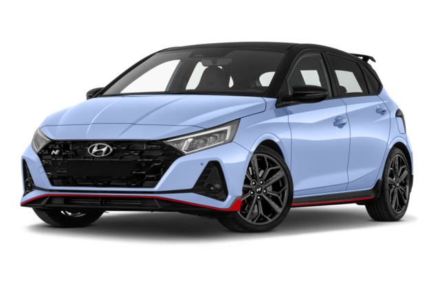 Hyundai i20 N (Baujahr 2021) N Performance 5 Türen seitlich vorne mit Felge
