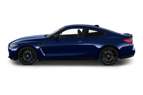 BMW M4 Coupe (Baujahr 2021) Competition 2 Türen Seitenansicht