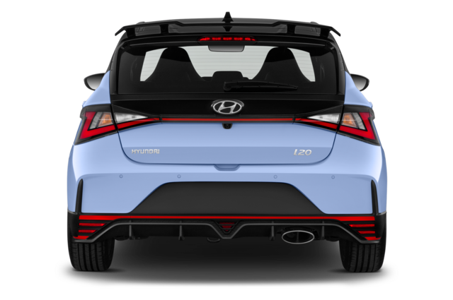 Hyundai i20 N (Baujahr 2021) N Performance 5 Türen Heckansicht