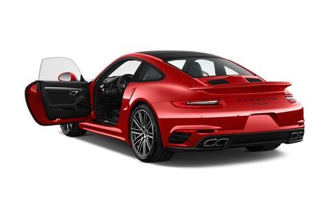 Porsche 911 (Baujahr 2017) Turbo 2 Türen Tür geöffnet