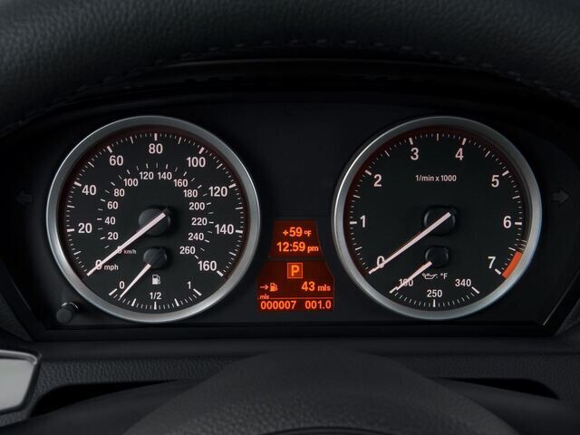 BMW 6 Series (Baujahr 2010) 650i  2 Türen Tacho und Fahrerinstrumente