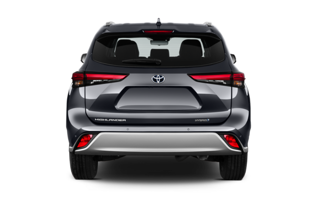 Toyota Highlander (Baujahr 2021) Luxury 5 Türen Heckansicht