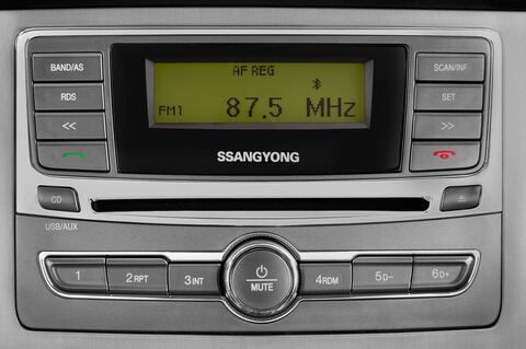 Ssangyong Rexton W (Baujahr 2013) Sapphire 5 Türen Radio und Infotainmentsystem