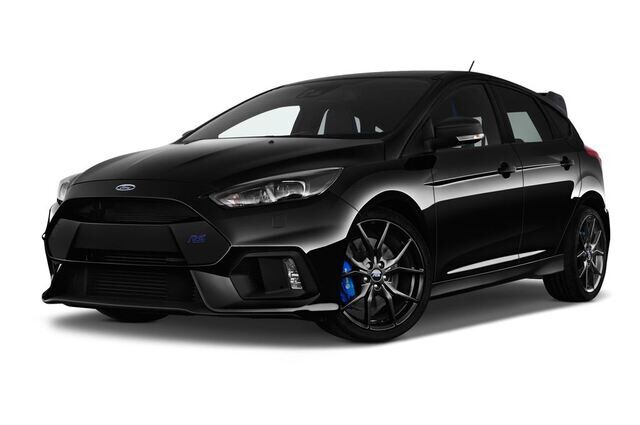 Ford Focus RS (Baujahr 2017) Blue & Black 5 Türen seitlich vorne mit Felge