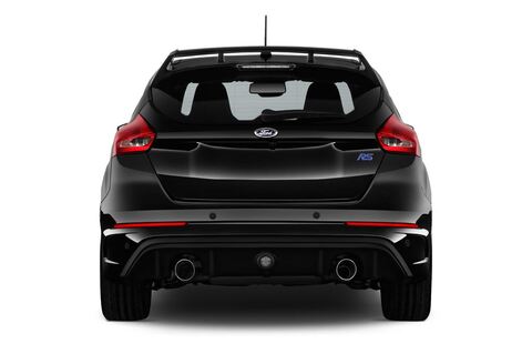 Ford Focus RS (Baujahr 2017) Blue & Black 5 Türen Heckansicht