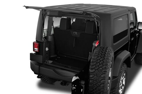 Jeep Wrangler (Baujahr 2014) Rubicon 3 Türen Kofferraum