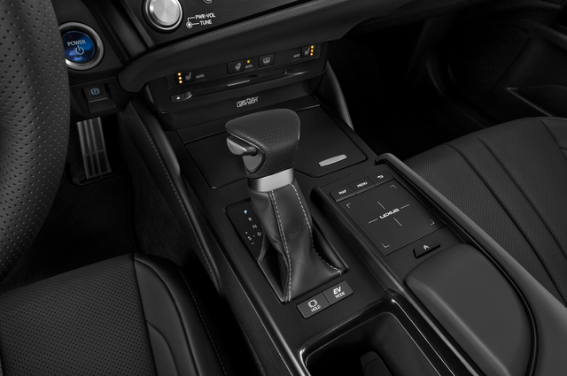 Lexus ES Hybride (Baujahr 2022) F SPORT Executive 4 Türen Schalthebel