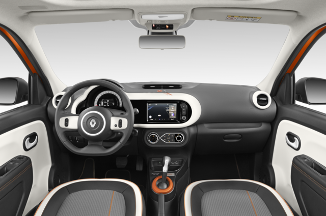 Renault Twingo Electric (Baujahr 2021) Life 5 Türen Cockpit und Innenraum
