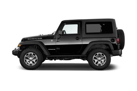 Jeep Wrangler (Baujahr 2014) Rubicon 3 Türen Seitenansicht