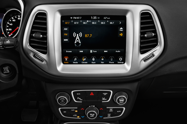 Jeep Compass (Baujahr 2022) Longitude 5 Türen Radio und Infotainmentsystem
