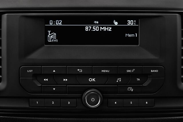 Peugeot Expert (Baujahr 2017) Premium 4 Türen Radio und Infotainmentsystem