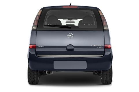 Opel Meriva (Baujahr 2010) Selection 5 Türen Heckansicht