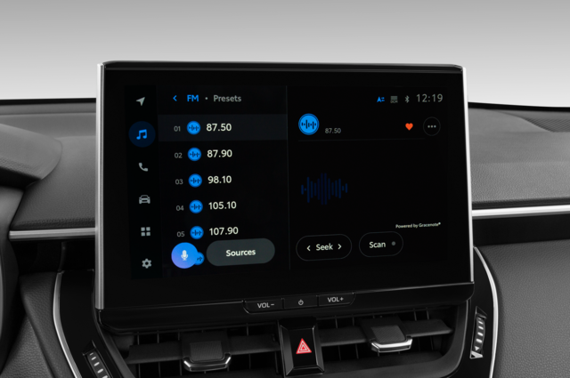 Toyota Corolla Cross (Baujahr 2023) Lounge 5 Türen Radio und Infotainmentsystem