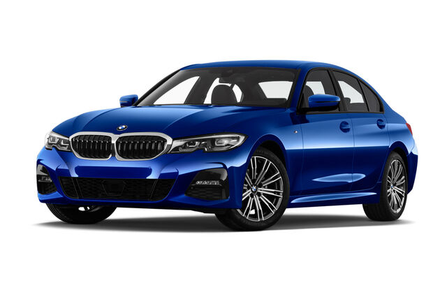 BMW 3 Series (Baujahr 2019) M Sport 4 Türen seitlich vorne mit Felge