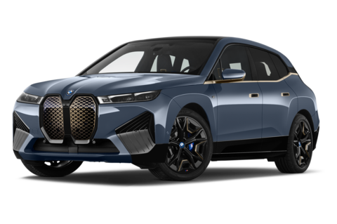 BMW iX M60 (Baujahr 2022) M Automobile 5 Türen seitlich vorne mit Felge