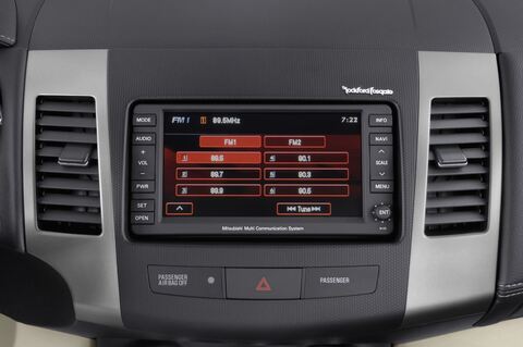 Mitsubishi Outlander (Baujahr 2010) - 5 Türen Radio und Infotainmentsystem