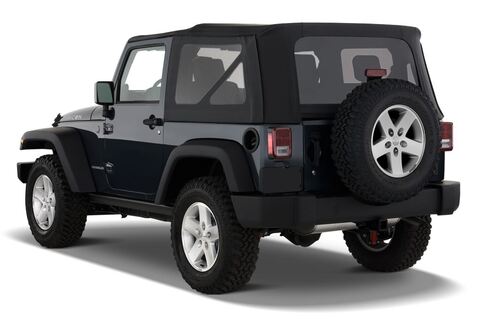 Jeep Wrangler (Baujahr 2010) Rubicon 3 Türen seitlich hinten