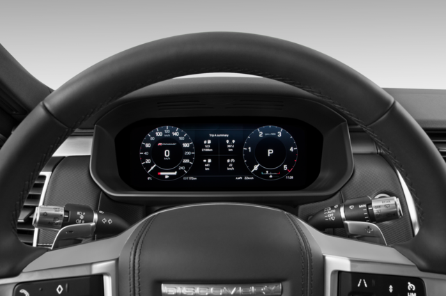 Land Rover Discovery (Baujahr 2021) R Dynamic HSE 5 Türen Tacho und Fahrerinstrumente