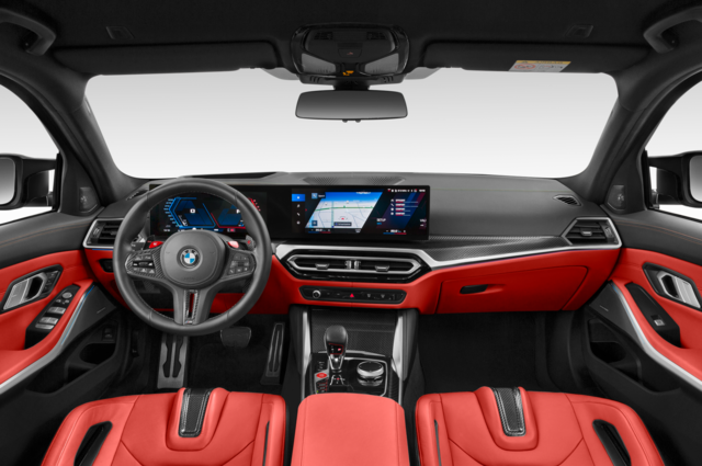 BMW 3 Series Touring (Baujahr 2023) M3 Competition 5 Türen Cockpit und Innenraum