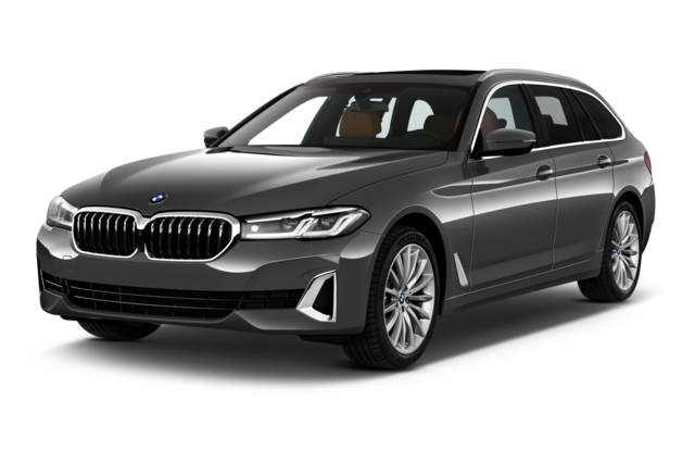 BMW 5 Series Touring (Baujahr 2020) Luxury Line 5 Türen seitlich vorne