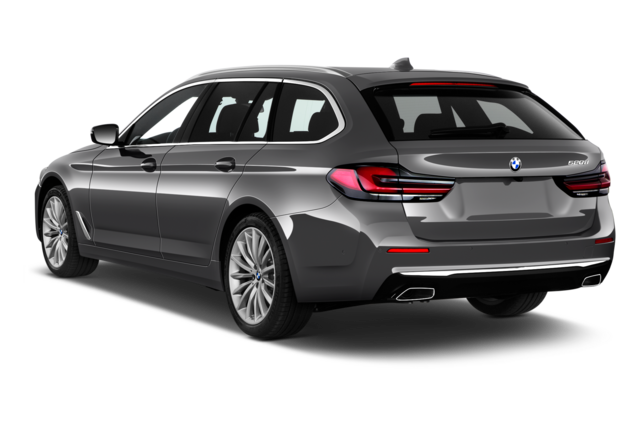 BMW 5 Series Touring (Baujahr 2020) Luxury Line 5 Türen seitlich hinten