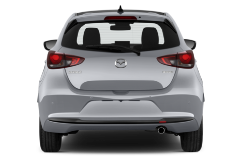 Mazda Mazda2 (Baujahr 2023) Homura Aka 5 Türen Heckansicht