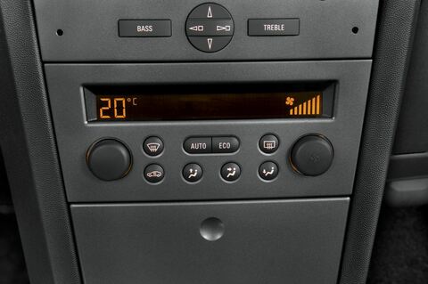 Opel Meriva (Baujahr 2010) Selection 5 Türen Temperatur und Klimaanlage