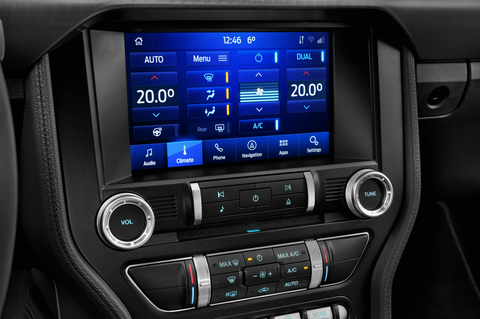 Ford Mustang (Baujahr 2021) Mach 1 2 Türen Temperatur und Klimaanlage
