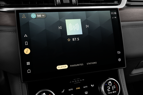 Jaguar F-Pace (Baujahr 2021) S 5 Türen Radio und Infotainmentsystem