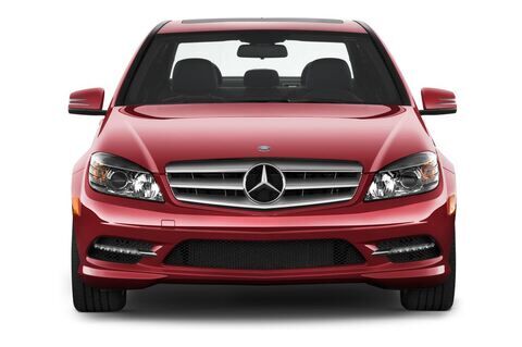 Mercedes C-Class (Baujahr 2011) Avantgarde 4 Türen Frontansicht