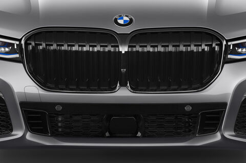 BMW 7 Series (Baujahr 2020) M Sport 4 Türen Kühlergrill und Scheinwerfer