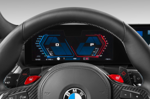 BMW 3 Series Touring (Baujahr 2023) M3 Competition 5 Türen Tacho und Fahrerinstrumente