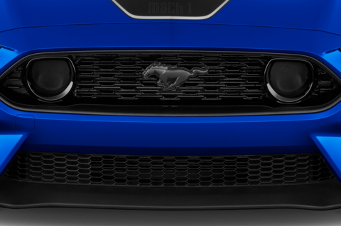 Ford Mustang (Baujahr 2021) Mach 1 2 Türen Kühlergrill und Scheinwerfer