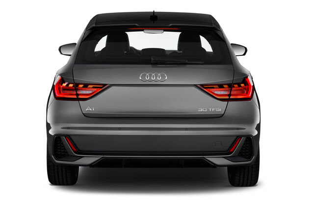 Audi A1 Sportback (Baujahr 2019) S Line 5 Türen Heckansicht