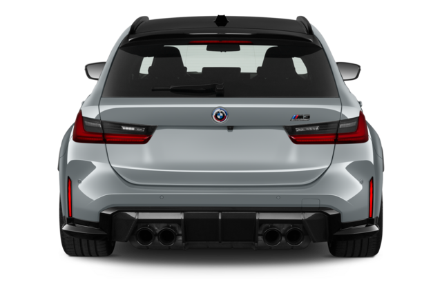 BMW 3 Series Touring (Baujahr 2023) M3 Competition 5 Türen Heckansicht
