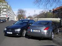 Mercedes CLK vs. Nissan 350 Z - Sportstunde