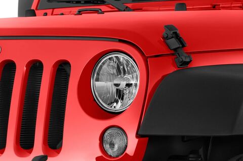 Jeep Wrangler Unlimited (Baujahr 2014) Sport 5 Türen Scheinwerfer