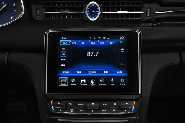 Maserati Quattroporte (Baujahr 2018) S 4 Türen Radio und Infotainmentsystem
