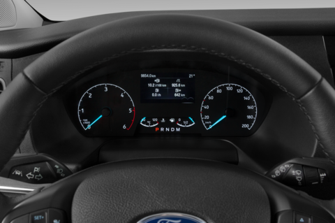 Ford Tourneo Custom (Baujahr 2020) Titanium 4 Türen Tacho und Fahrerinstrumente
