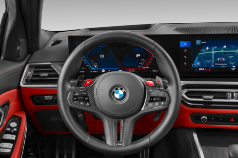 BMW 3 Series Touring (Baujahr 2023) M3 Competition 5 Türen Lenkrad