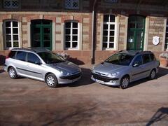 Vergleich:  Peugeot 206 Diesel vs. Benziner - Das doppelte Flottchen
